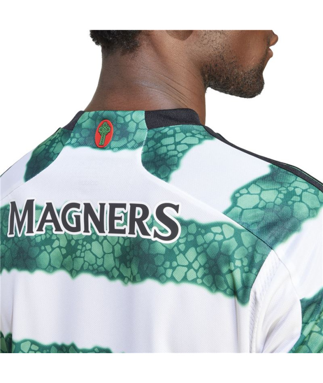 T-shirt Football adidas Celtic FC Homme blanc/vert