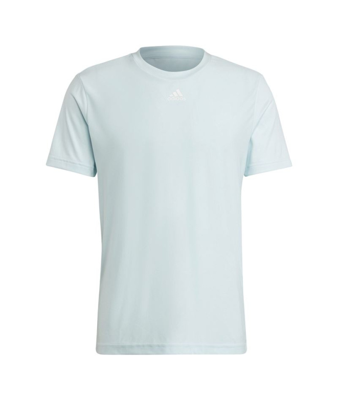 Camiseta adidas 3-Bar Graphic Hombre Blue