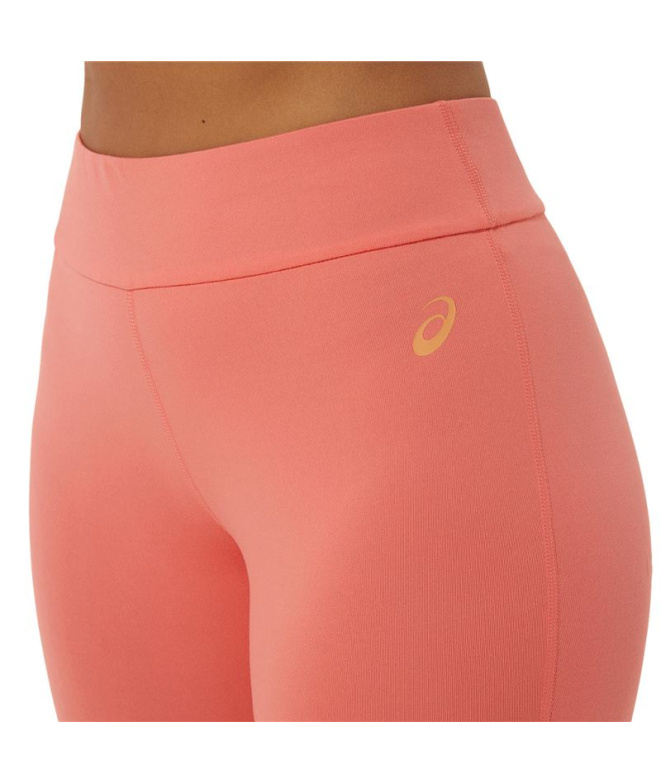 Collants Fitness ASICS Tiger 7/8 roses Femme