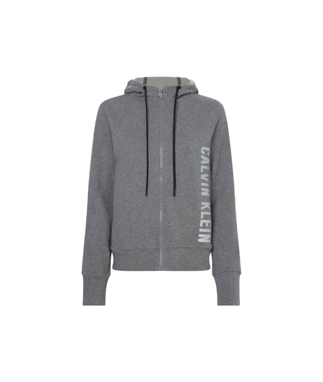Casaco Fitness Calvin Klein com zíper frontal