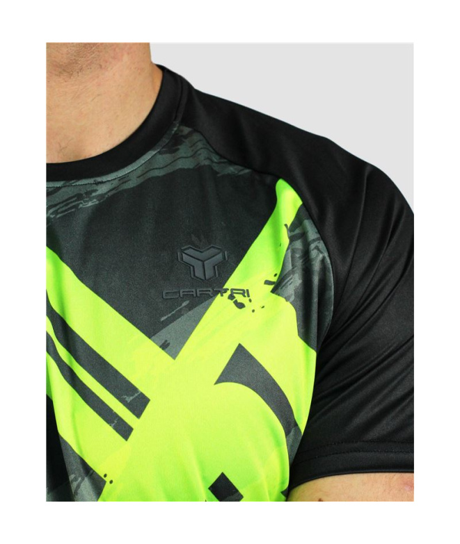 T- T-shirt pádel Homme Cartri Luxer noir