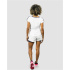 T T-shirt blanc pádel Cartri Bastet Femme