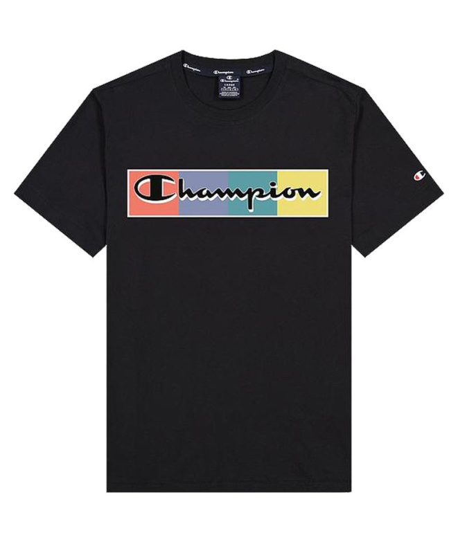 Camiseta Homem Champion Crewneck preta