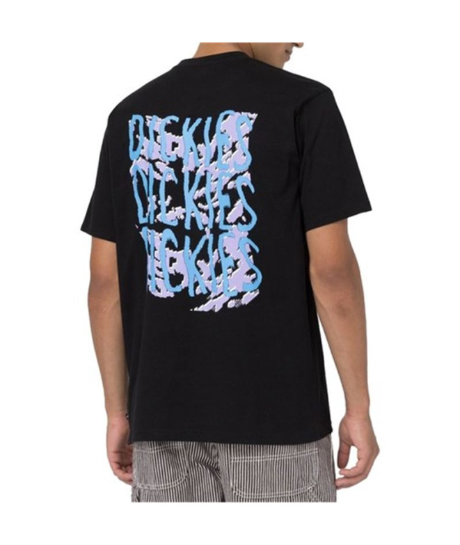 Camiseta preta Homem Dickies Creswell