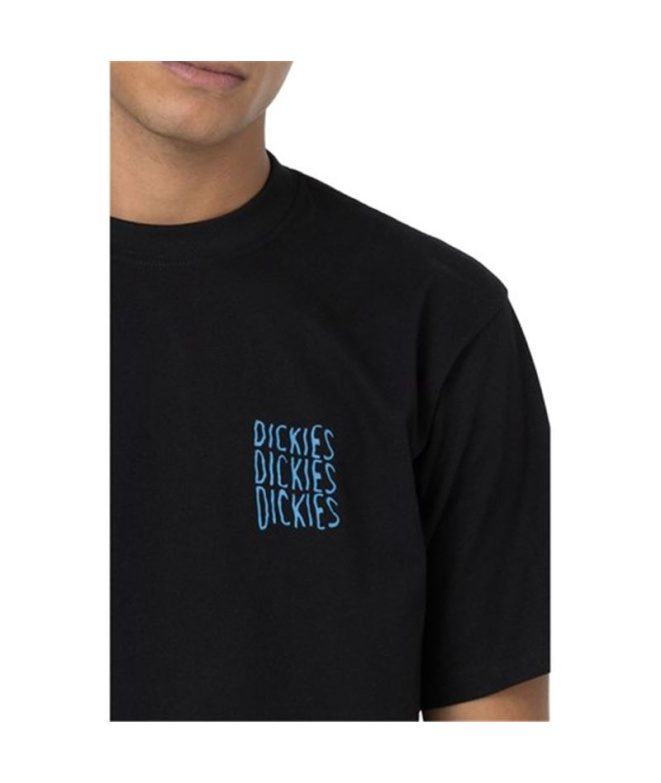 Camiseta preta Homem Dickies Creswell