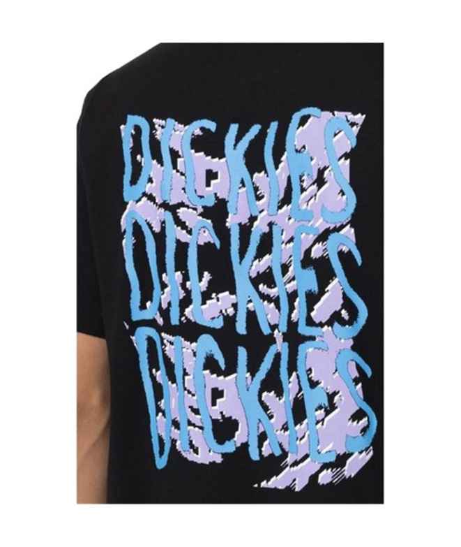 Camiseta preta Homem Dickies Creswell