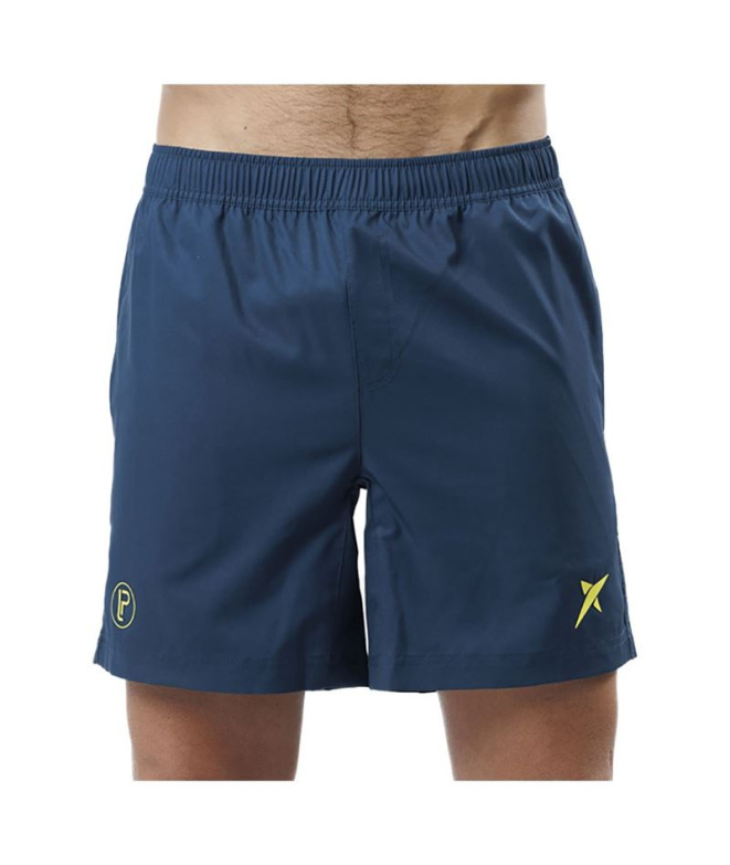 Pantalons Drop Shot Bentor bleu citron vert