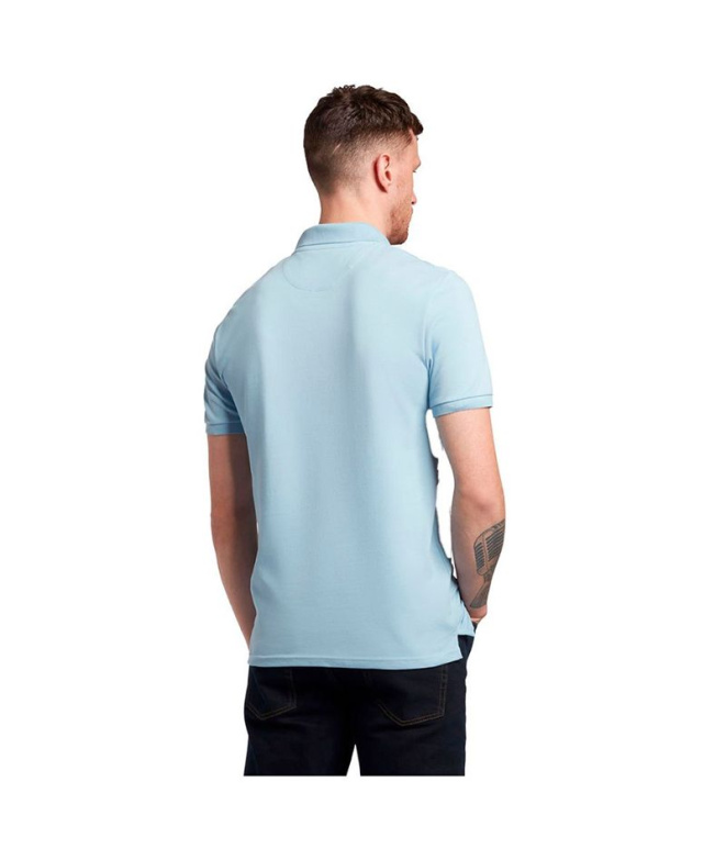 Polo uni Lyle & Scott V1 Homme , bleu