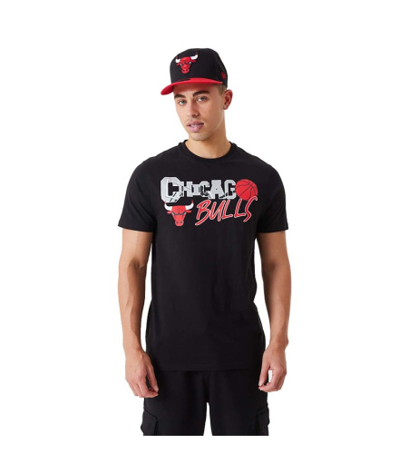 T-shirt homme New Era NBA Chicago Bulls, Homme , avec...