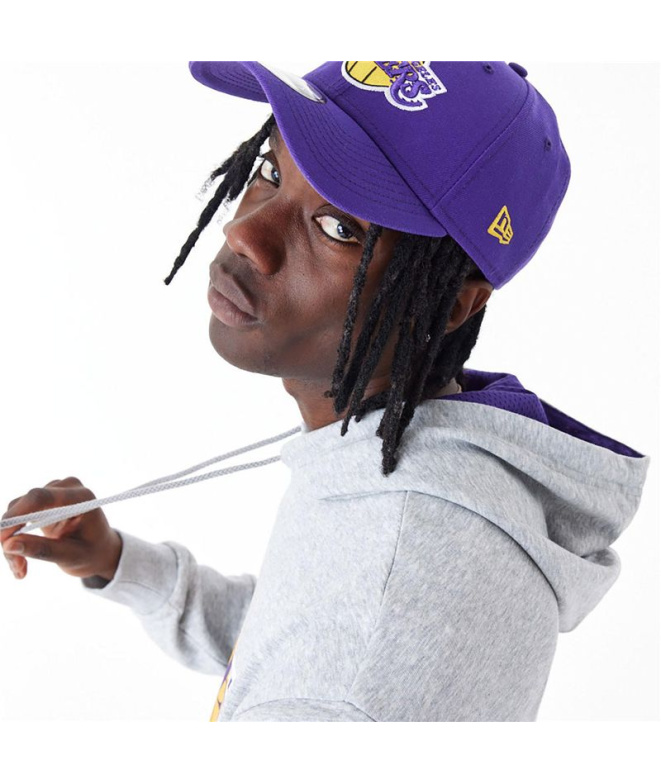 Moletom oversized New Era NBA Panel The Lakers...