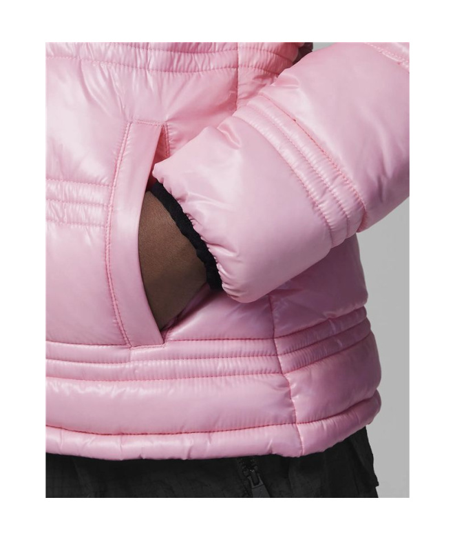 Chaqueta Nike Jordan Core Mid Wt Puffer Niña Rosa