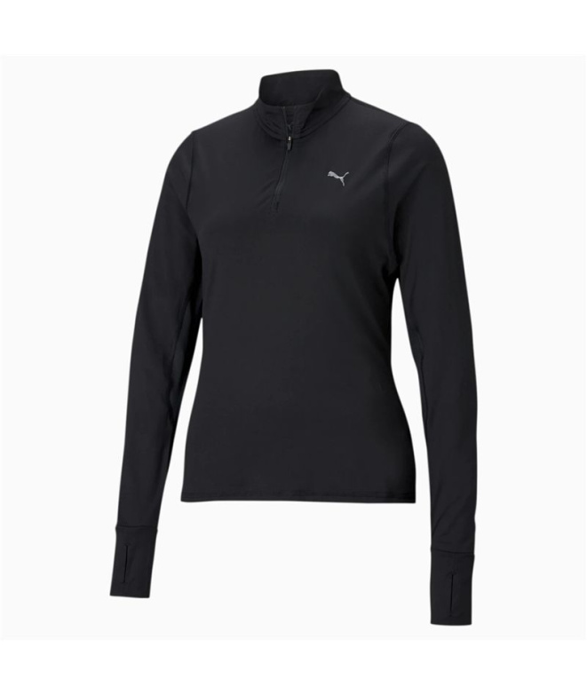 T-shirt Running Puma Favorite Femme noir