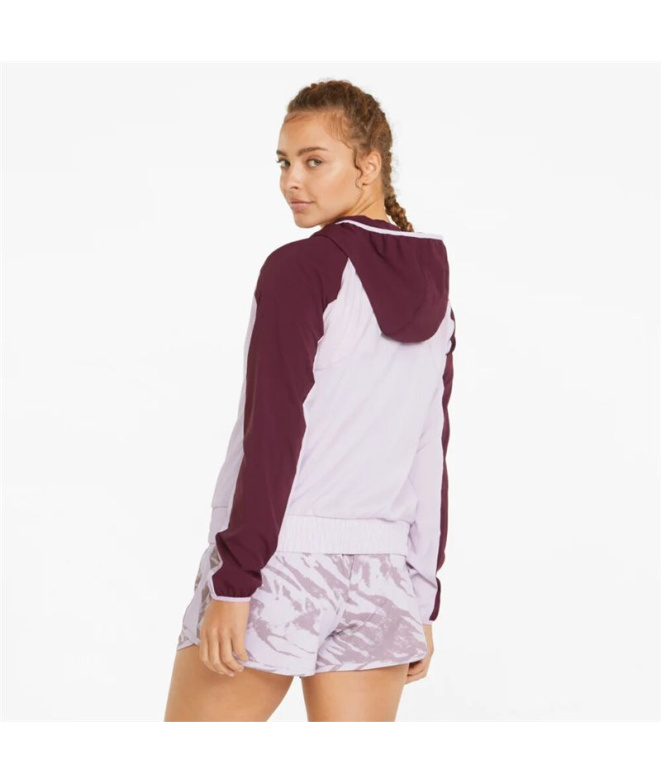 Veste running Puma Run 5K W rose