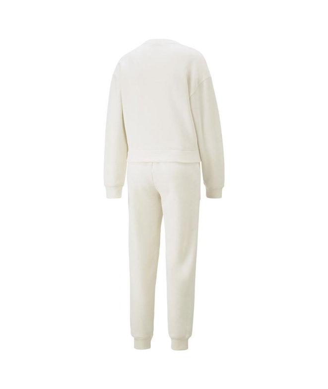 Ensemble Survêtement Puma Loungewear blanc Femme