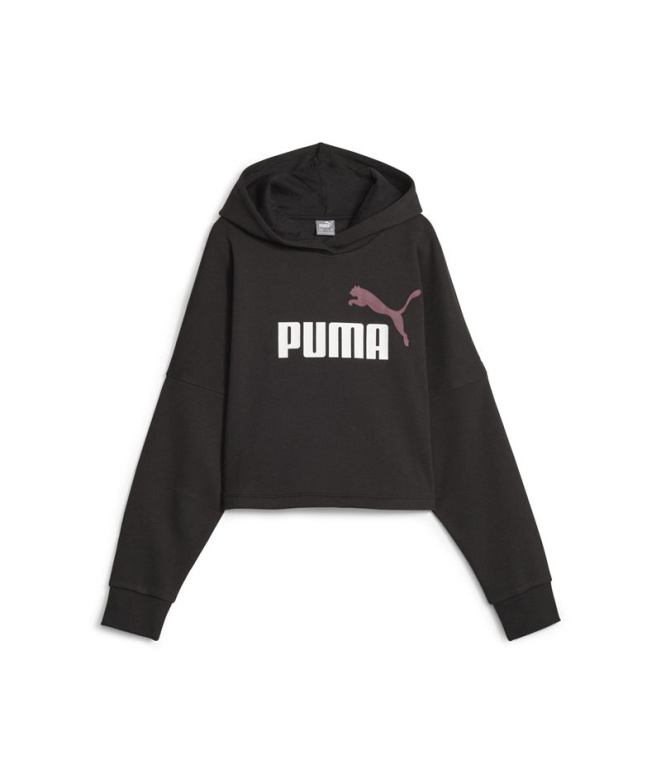 Moletom Infantil Puma Ess Logo Croppedo
