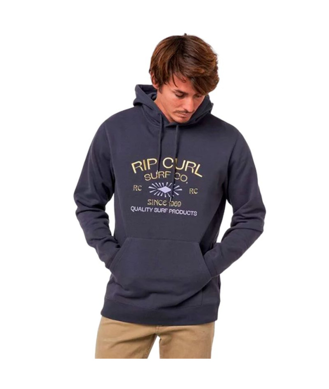 Sweat bleu Rip Curl Radiate Homme