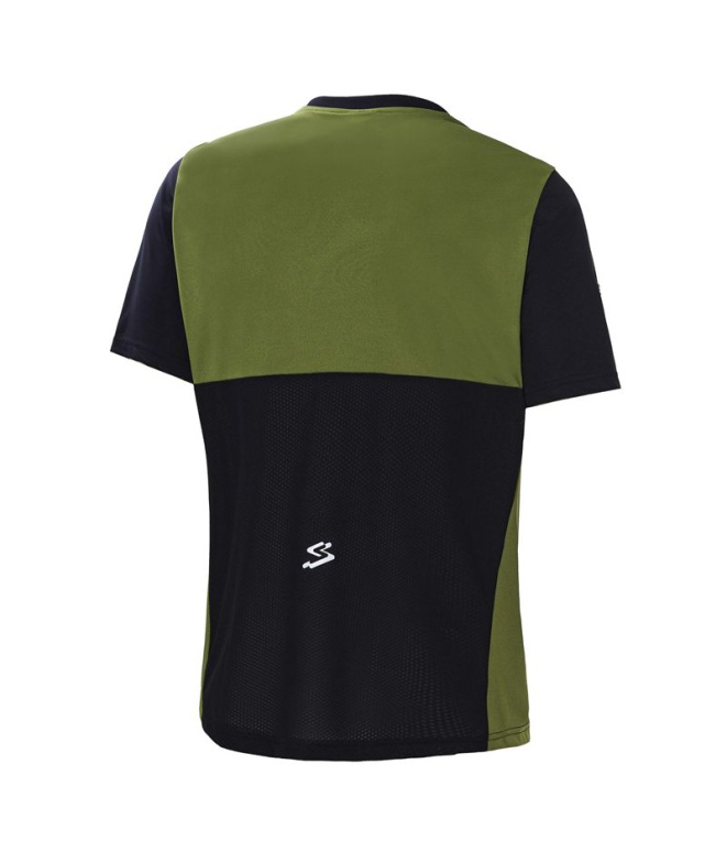 Camisa ciclismo Homem Spiuk Anatomic Classic verde