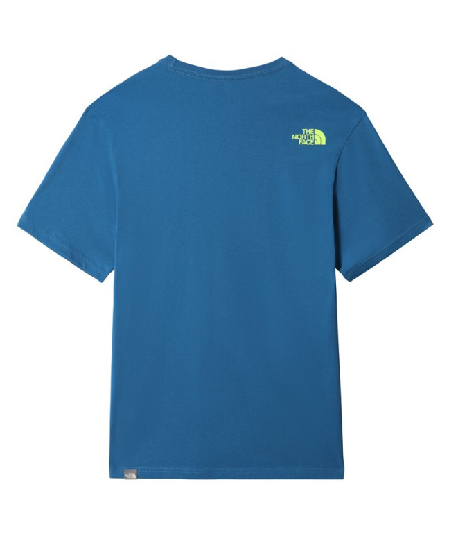 T-shirt graphique The North Face taille M, bleu