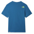 Camiseta The North Face Graphic, tamanho M, azul