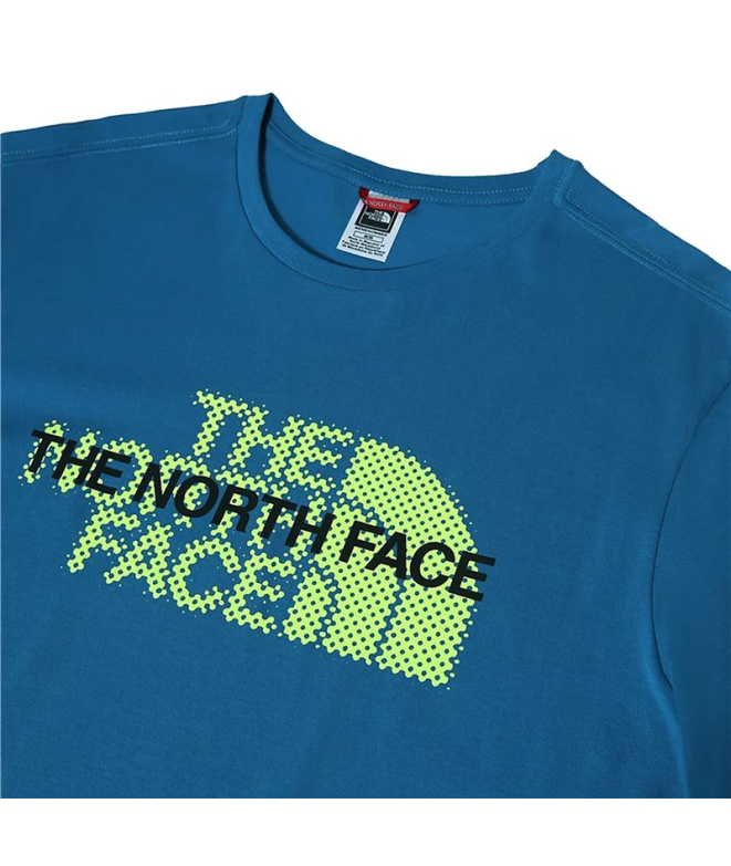 T-shirt graphique The North Face taille M, bleu