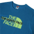 Camiseta The North Face Graphic, tamanho M, azul