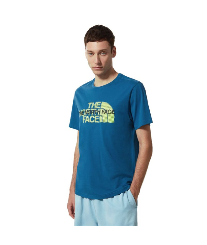 T-shirt graphique The North Face taille M, bleu