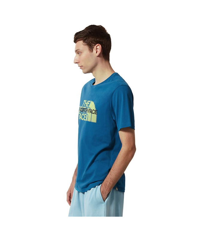 T-shirt graphique The North Face taille M, bleu