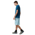 Camiseta The North Face Graphic, tamanho M, azul