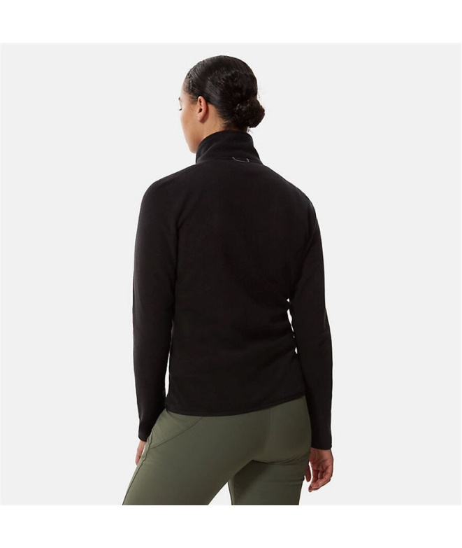 Casaco Mulher The North Face 100 Glacier FZ preta