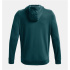 Chaqueta turquesa Under Armour Rival Terry Hombre