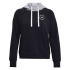 Moletom com capuz Moletom Under Armour Rival Fleece CB, preto