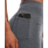Collants d'entraînement Under Armour Motion Heather à la cheville, noir, Femme