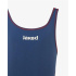 Menina Fato de banho Jaked Milano para meninas, azul marinho/vermelho