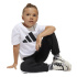 Camiseta Infantil adidas Lk Bl 160 branca/preta