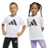 T-shirt Enfant adidas LK BL 160 blanc/noir