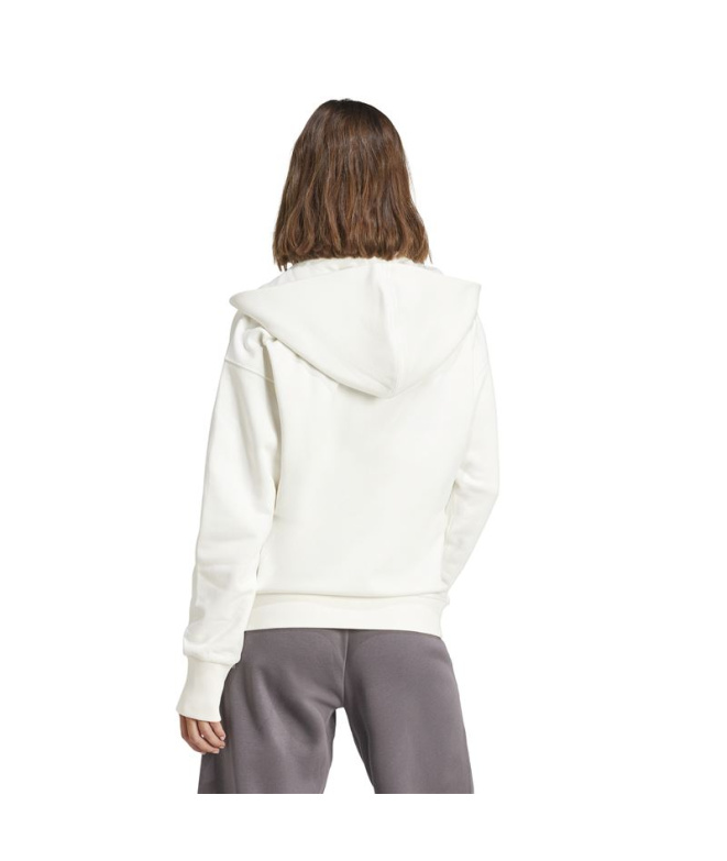 Sweat adidas All Season FZ HD Femme blanc