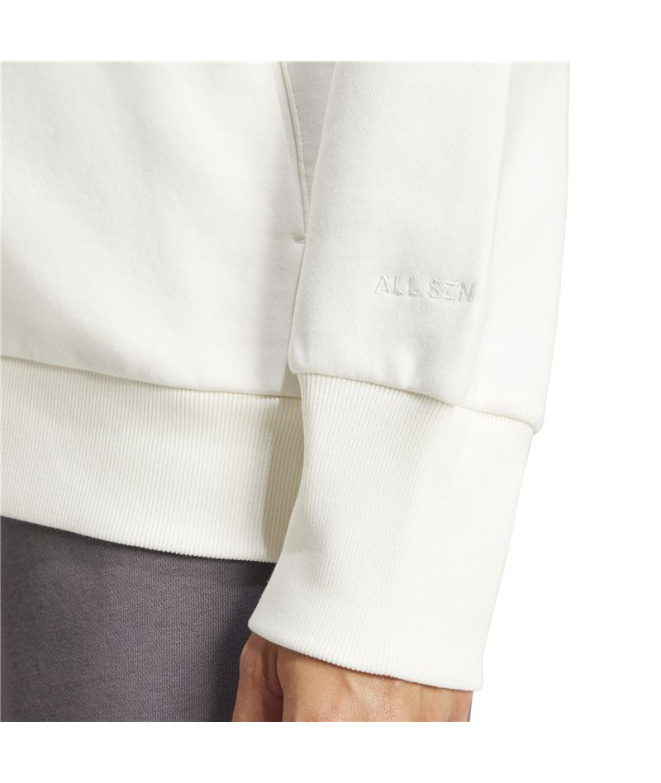 Sweat adidas All Season FZ HD Femme blanc