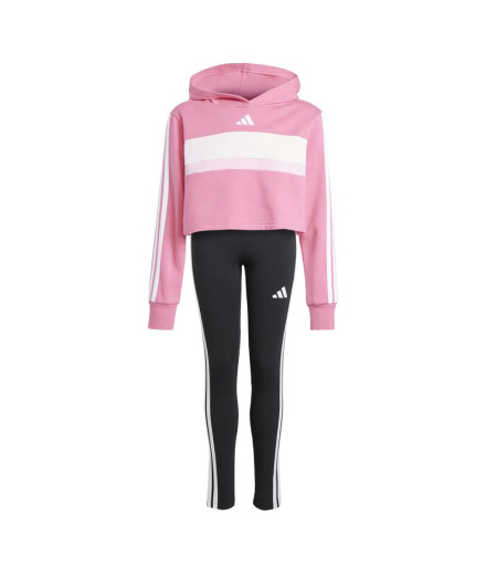 Conjunto de treino adidas Jg 3 Stripes Tib Fl St Fato de...