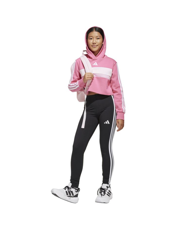 Conjunto de treino adidas Jg 3 Stripes Tib Fl...