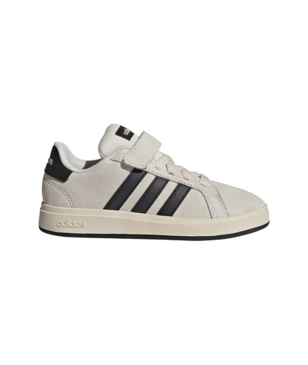 Sapatilhas adidas Grand Court 00S Infantil Bege/Preto/Bege