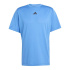 T-shirt Fitness adidas D4T Ess Homme bleu
