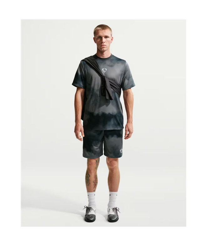 T-shirt Football noir Homme Nike Df Acd+ Ss Gx Aop