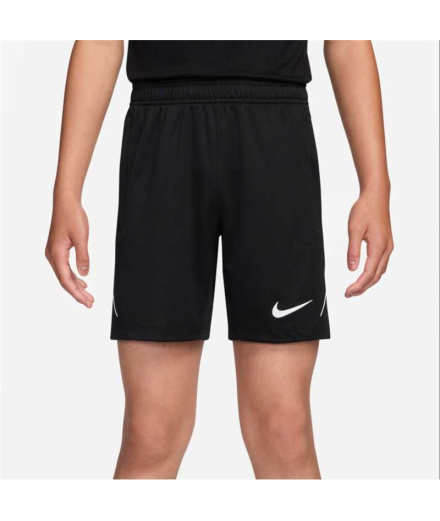 Calça Futebol Infantil Nike DF Strk KZ PD, preta/cinza