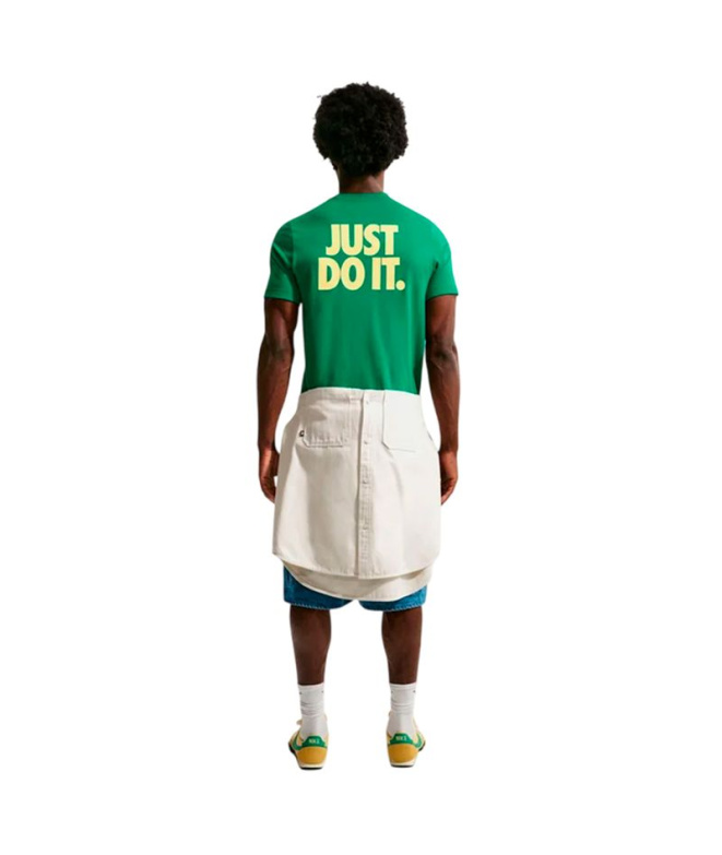 Camiseta Nike NSW STD JDI Homem Verde