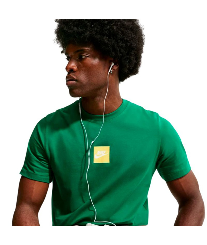 Camiseta Nike Nsw Std Jdi Hombre Verde