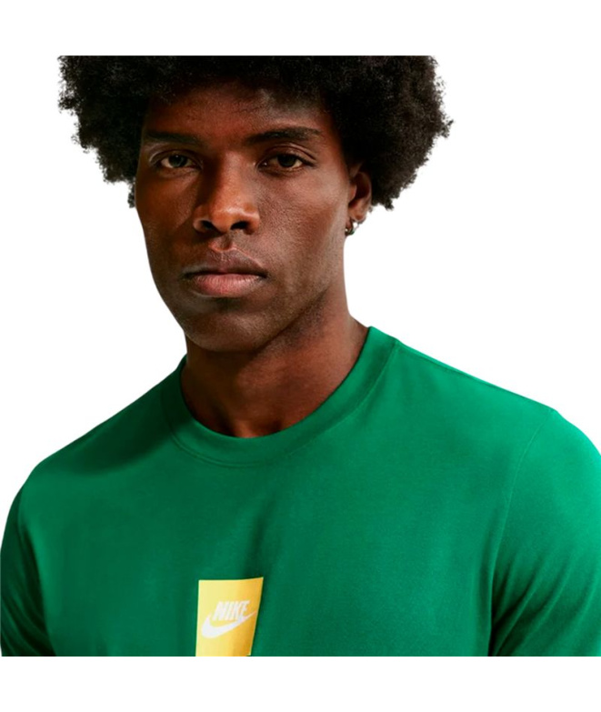 Camiseta Nike Nsw Std Jdi Hombre Verde