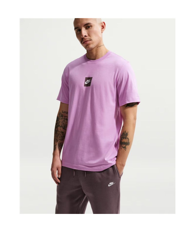 Camiseta Nike Nsw Std Jdi Hombre Morado
