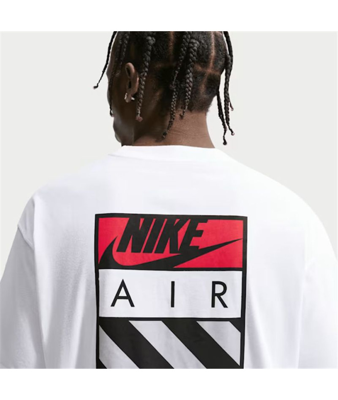 T-shirt blanc Nike NSW LSE Air Box Homme