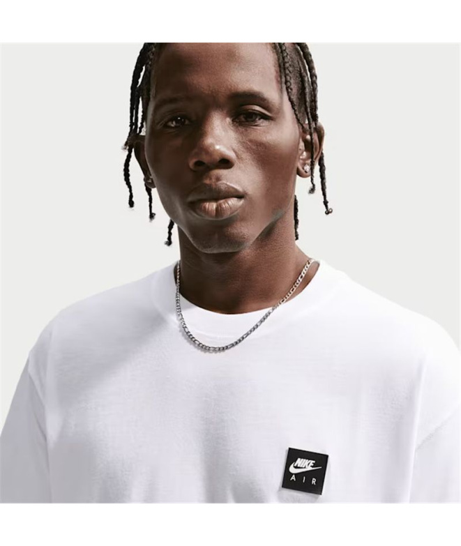 Camiseta branca Homem Nike NSW LSE Air Box