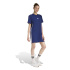 Vestido adidas 3 Bandas Dre Mujer Azul Oscuro/Blanco